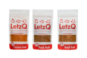 Nieuwe papieren verpakking LetzQ Rubs